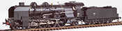 French Steam Locomotive Class 141 of the SNCF VEYNES depot, DABEG water pump, A 88 tender, DCC Soun